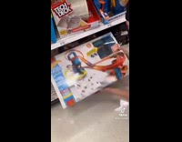 Collab BitchIG2 - Target life hack toys under display