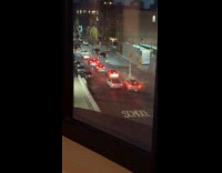 Collab WINY - Cars drive on sidewalk to avoid traffic