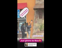 Guy photographs ice cream