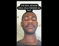 The real reason coca cola finishes fast