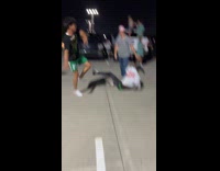 Collab ClipsIG - Two guys fight then chased by police