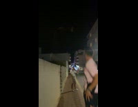 Lightning Strikes After Man Let Goes of Imaginary Bow