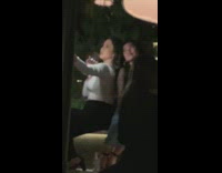 girls ring light selfie night 