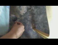 Lady Feeds Dog with Piece of Crackers