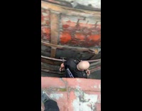 Trespassers Gets Caught by Police in Abandoned Building