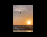 Collab SendItOfficiall - Man does flip whil parasurfing on sunset