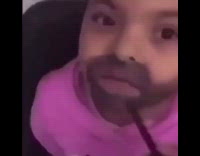 Mom draws beard on little girl cinderella 