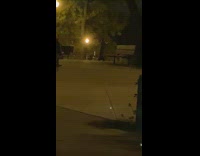 Black pants guy sword martial arts park