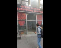 Collab WINY - Smoke coming out from closing store 