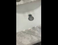 Bug pop on sink fall down hole