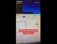 Guy changes horn sound on telsa car 