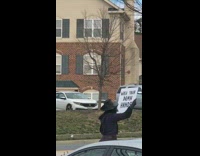 Guy sign toilet paper wont save you
