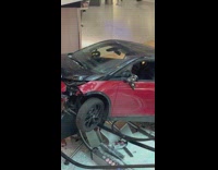 Collab ClipsIG - Wrecked Car on Broken Escalator inside Mall