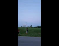 Guys try to shoot lit firework with crossbow fail 