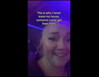 Man in bar humps corner of chair