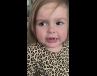 Baby repeats after dad says fuck it