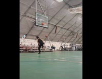 Compilation of guy dunking basketball 