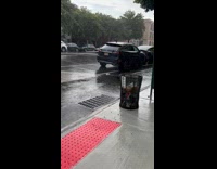 Collab WINY - Water pressure come out from street drainage