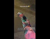 Man in Heels Rings Tenant Door Bells