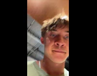 Man takes plastic forks from chipotle