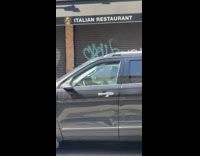 Guy lifts dumbbells in car 