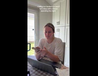 Woman calls landlord if friend can sleepover