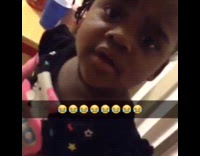 Little girl asks sister to shake butt 