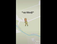 Guy flips car snapchat emoji on maps