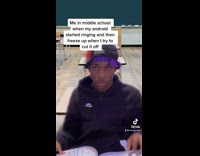 Collab BitchIG2 - Guy greenscreen background phone turn off 