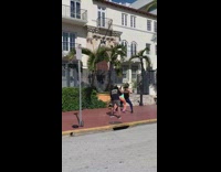 Dance duo choreography street colorful pants house