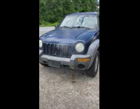 Blue jeep overheat smoke come from hood