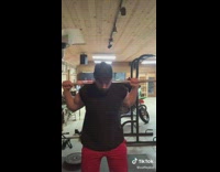 Collab BitchIG2 - Guy thumb gym squat lift assistance