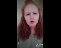 Beauty mode turns girl into the rock 