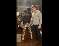 Guy Jumping on Lady for Piggyback Fail 