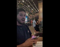 Couple dry humping guy shocked