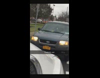 Fake custody battle over kid in traffic on freeway 