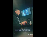 Guy shows reason to date a DJ
