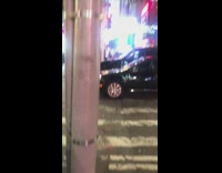 Pizza slices on ground 