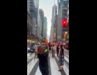 Collab WINY - Man in horse mask lifting up orange soda bottle part 2