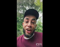 Collab BitchIG2 - Guy walks around park sees duck fallen tree