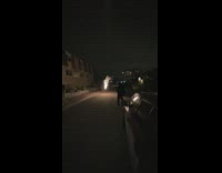 Man Throws Lit Firework and Explodes on Street