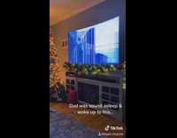 Collab BitchMP - Broken TV prank on sleeping dad