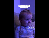 Collab Clips MPUGC - Toddler watching barbie for the first time 