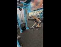 Man uses gym equipment then rope snaps