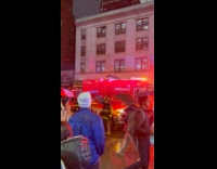 FDNY evacuates people due to gas explosion part 1