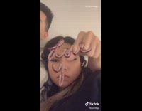 Guy girl write love you cursive filter