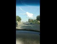 Cloud looks like an elephant highway car
