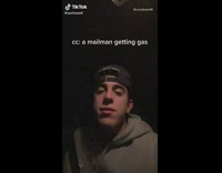 Guy has never seen mailman get gas 