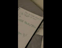 Little boy reading script to order pizza 