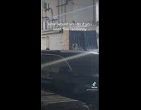 Collab BitchMP - Random person dressed as White Power Ranger walking